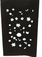 Antique Japanese Katagami Paper Kimono Stencil Katazome Design Flowers C823