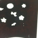 Antique Japanese Katagami Paper Kimono Stencil Katazome Design Flowers C823