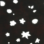 Antique Japanese Katagami Paper Kimono Stencil Katazome Design Flowers C823