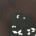 Antique Japanese Katagami Paper Kimono Stencil Katazome Design Petal C824