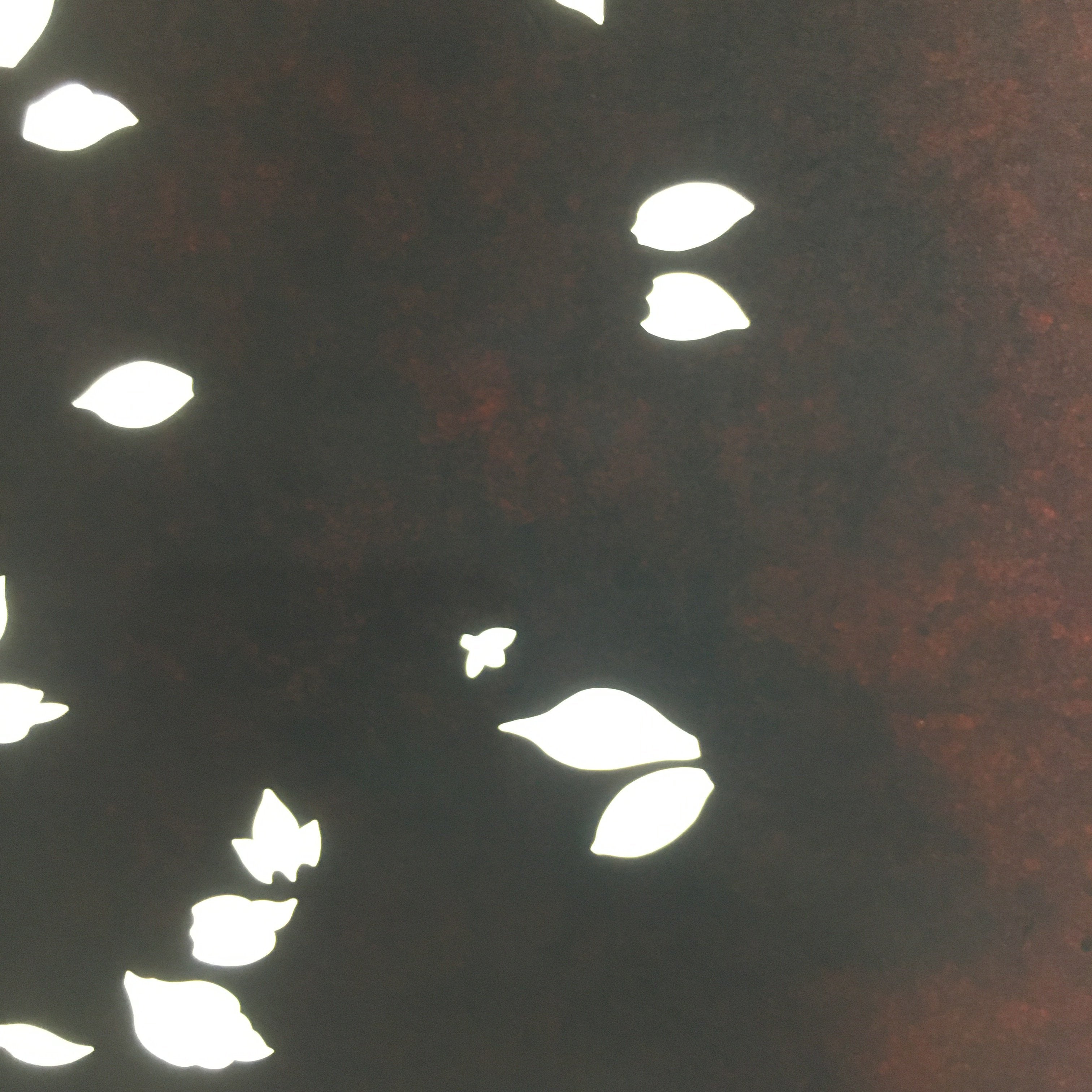 Antique Japanese Katagami Paper Kimono Stencil Katazome Design Petal C824