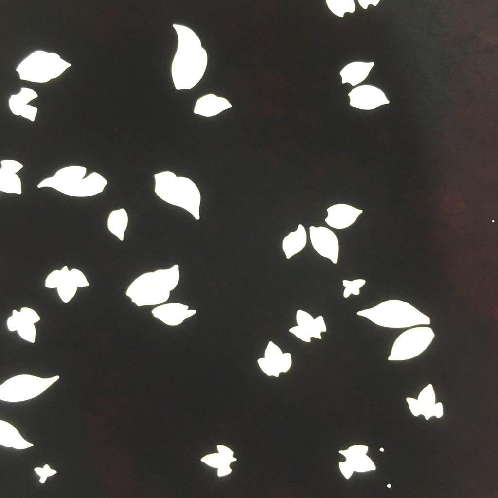 Antique Japanese Katagami Paper Kimono Stencil Katazome Design Petal C824