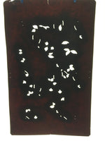 Antique Japanese Katagami Paper Kimono Stencil Katazome Design Petal C827