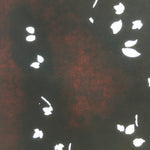 Antique Japanese Katagami Paper Kimono Stencil Katazome Design Petal C827