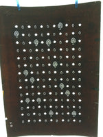 Antique Japanese Katagami Paper Kimono Stencil Katazome Design Tree Flower C833