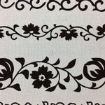 Antique Japanese Katagami Paper Kimono Stencil Katazome Floral Design C627