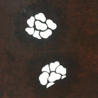 Antique Japanese Katagami Paper Kimono Stencil Katazome Floral Design C665