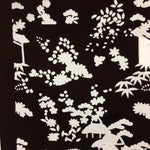 Antique Japanese Katagami Paper Kimono Stencil Katazome Floral Design C674
