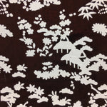 Antique Japanese Katagami Paper Kimono Stencil Katazome Floral Design C674