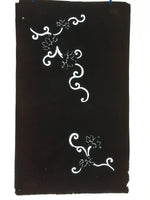 Antique Japanese Katagami Paper Kimono Stencil Katazome Floral Design C675