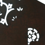 Antique Japanese Katagami Paper Kimono Stencil Katazome Flower Design C666