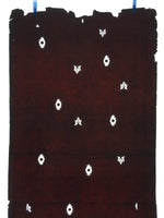 Antique Japanese Katagami Paper Kimono Stencil Katazome Flower Leaf Pattern C873