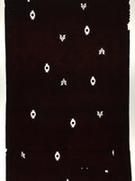 Antique Japanese Katagami Paper Kimono Stencil Katazome Flower Leaf Pattern C873