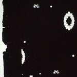 Antique Japanese Katagami Paper Kimono Stencil Katazome Flower Leaf Pattern C874