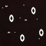 Antique Japanese Katagami Paper Kimono Stencil Katazome Flower Leaf Pattern C874