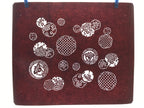 Antique Japanese Katagami Paper Kimono Stencil Katazome Flower Medley A627