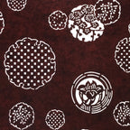 Antique Japanese Katagami Paper Kimono Stencil Katazome Flower Medley A627