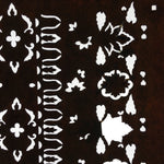 Antique Japanese Katagami Paper Kimono Stencil Katazome Flower Pattern C840