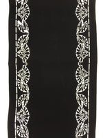 Antique Japanese Katagami Paper Kimono Stencil Katazome Flower Pattern C843