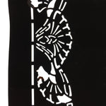 Antique Japanese Katagami Paper Kimono Stencil Katazome Flower Pattern C843