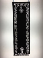 Antique Japanese Katagami Paper Kimono Stencil Katazome Flower Pattern C843