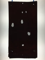 Antique Japanese Katagami Paper Kimono Stencil Katazome Flower Pattern C855