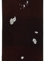 Antique Japanese Katagami Paper Kimono Stencil Katazome Flower Pattern C856