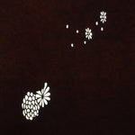 Antique Japanese Katagami Paper Kimono Stencil Katazome Flower Pattern C856