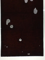 Antique Japanese Katagami Paper Kimono Stencil Katazome Flower Pattern C858