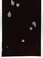 Antique Japanese Katagami Paper Kimono Stencil Katazome Flower Pattern C859