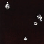 Antique Japanese Katagami Paper Kimono Stencil Katazome Flower Pattern C859