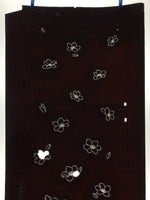 Antique Japanese Katagami Paper Kimono Stencil Katazome Flower Pattern C878