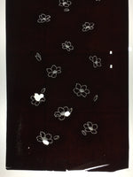 Antique Japanese Katagami Paper Kimono Stencil Katazome Flower Pattern C878