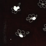 Antique Japanese Katagami Paper Kimono Stencil Katazome Flower Pattern C878