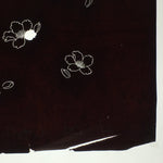 Antique Japanese Katagami Paper Kimono Stencil Katazome Flower Pattern C878