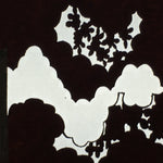 Antique Japanese Katagami Paper Kimono Stencil Katazome Garden Pattern C864