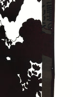 Antique Japanese Katagami Paper Kimono Stencil Katazome Garden Pattern C865