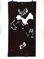 Antique Japanese Katagami Paper Kimono Stencil Katazome Garden Pattern C865