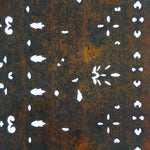 Antique Japanese Katagami Paper Kimono Stencil Katazome Geometric Pattern C841