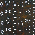 Antique Japanese Katagami Paper Kimono Stencil Katazome Geometric Pattern C841