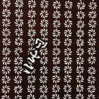 Antique Japanese Katagami Paper Kimono Stencil Katazome Graphic Design C614