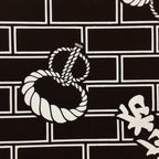 Antique Japanese Katagami Paper Kimono Stencil Katazome Graphic Design C619