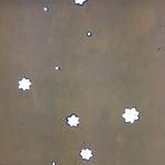 Antique Japanese Katagami Paper Kimono Stencil Katazome Leaf Design C643