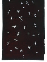 Antique Japanese Katagami Paper Kimono Stencil Katazome Leaf Pattern C851