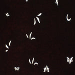 Antique Japanese Katagami Paper Kimono Stencil Katazome Leaf Pattern C851