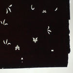 Antique Japanese Katagami Paper Kimono Stencil Katazome Leaf Pattern C851