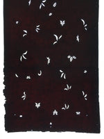 Antique Japanese Katagami Paper Kimono Stencil Katazome Leaf Pattern C871