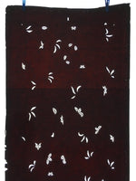 Antique Japanese Katagami Paper Kimono Stencil Katazome Leaf Pattern C877