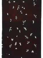 Antique Japanese Katagami Paper Kimono Stencil Katazome Leaf Pattern C877