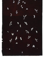 Antique Japanese Katagami Paper Kimono Stencil Katazome Leaf Pattern C877